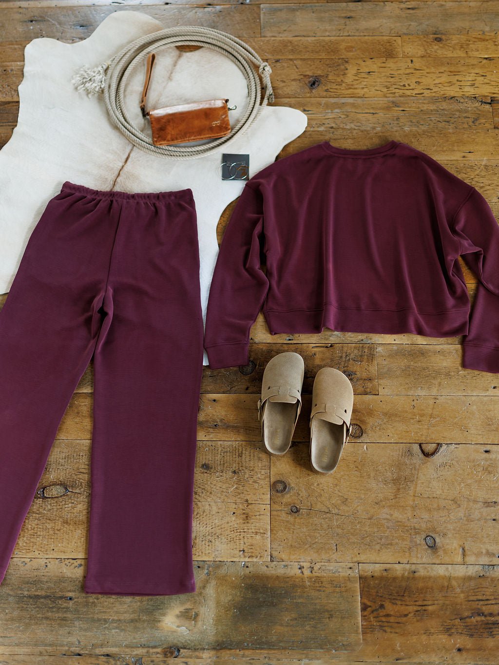 Colita Plum Activewear Set