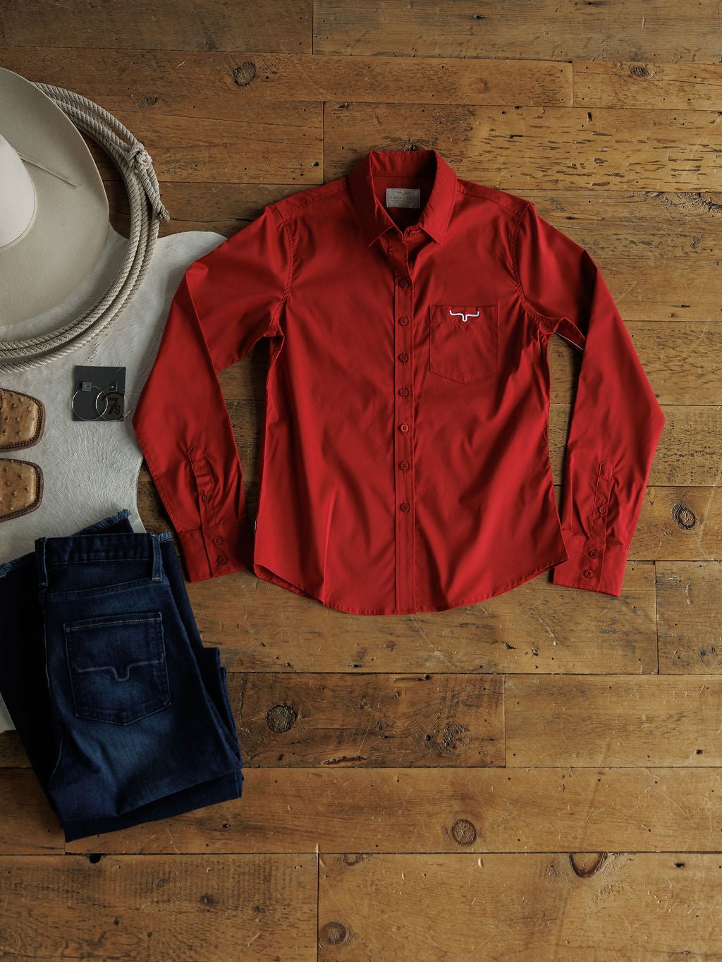Concordia Kimes Red Performance Shirt