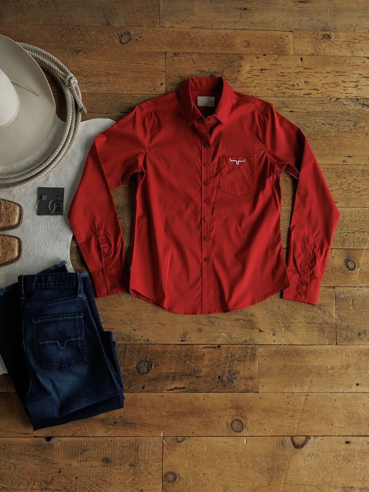 Concordia Kimes Red Performance Shirt