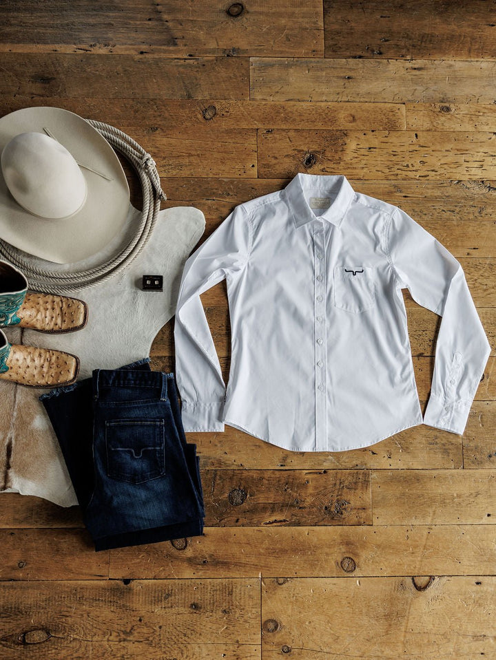 Concordia Kimes White Performance Shirt