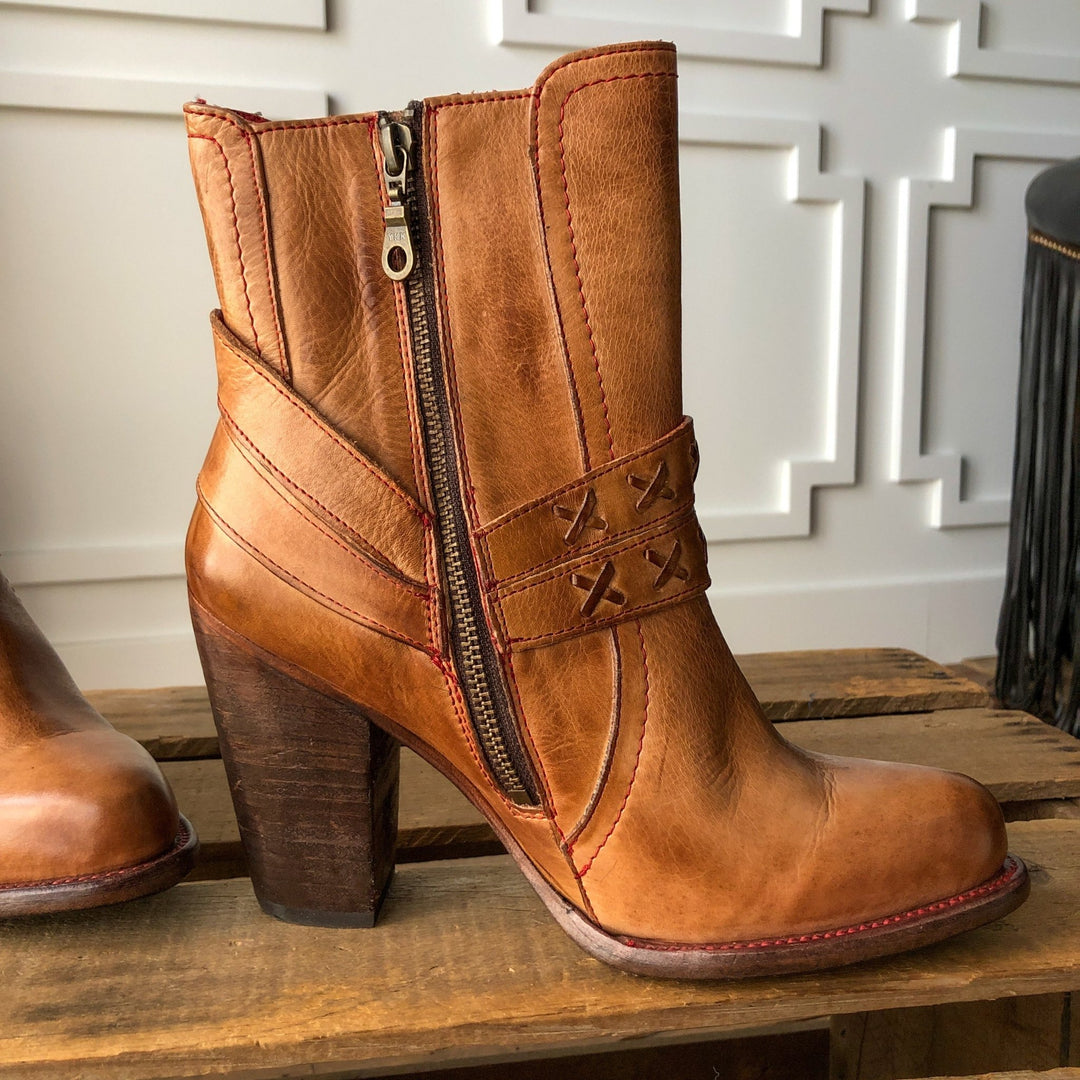 Coppell Leather Bootie