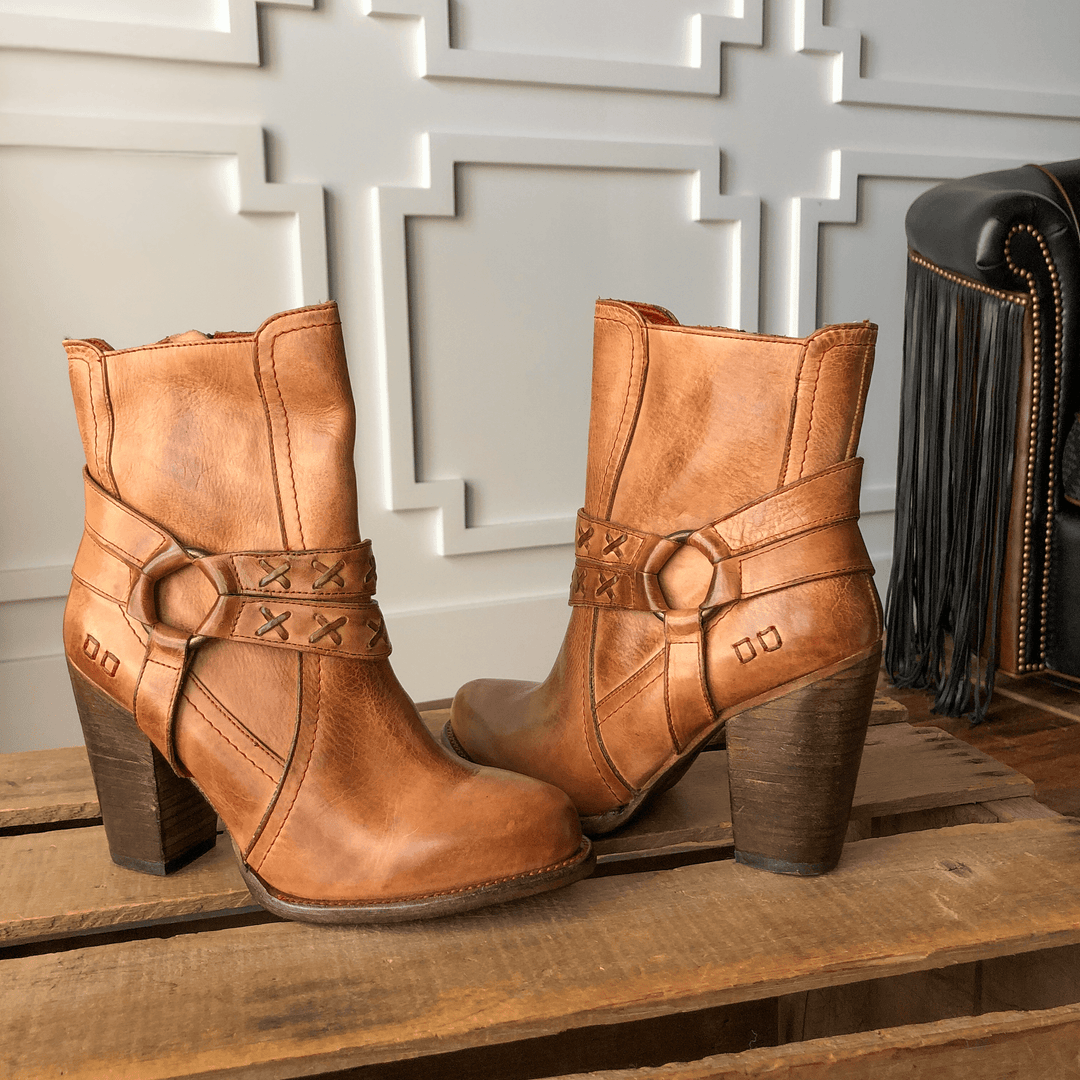 Coppell Leather Bootie