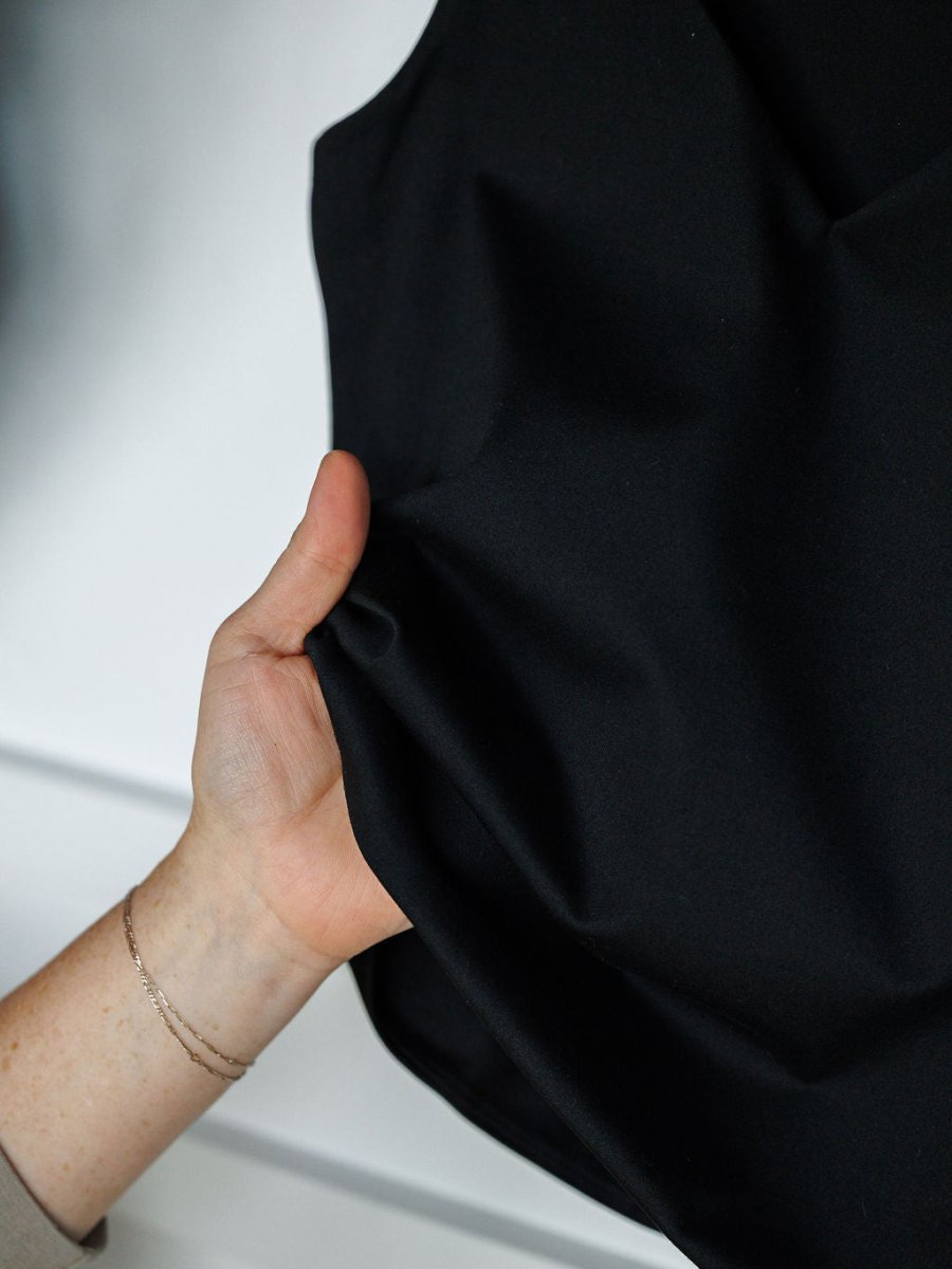 Corrigan Black Fitted Tank