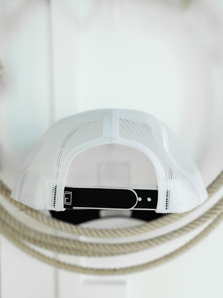Cowboy Golf Cap {White}