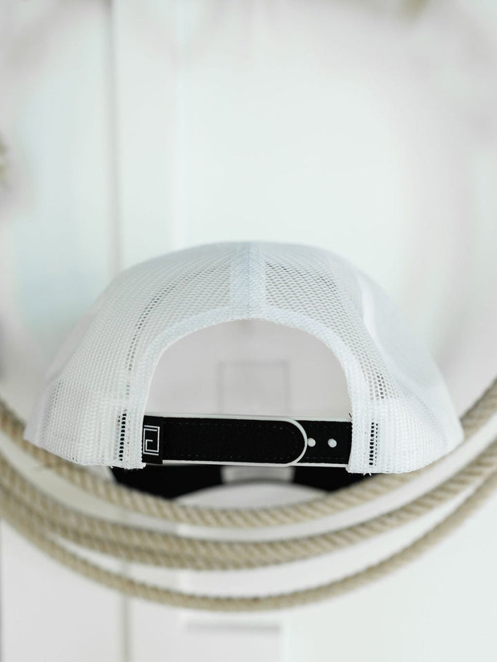 Cowboy Golf Cap {White}