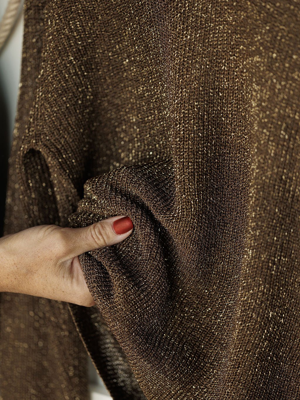Crestone Metallic Knit Top