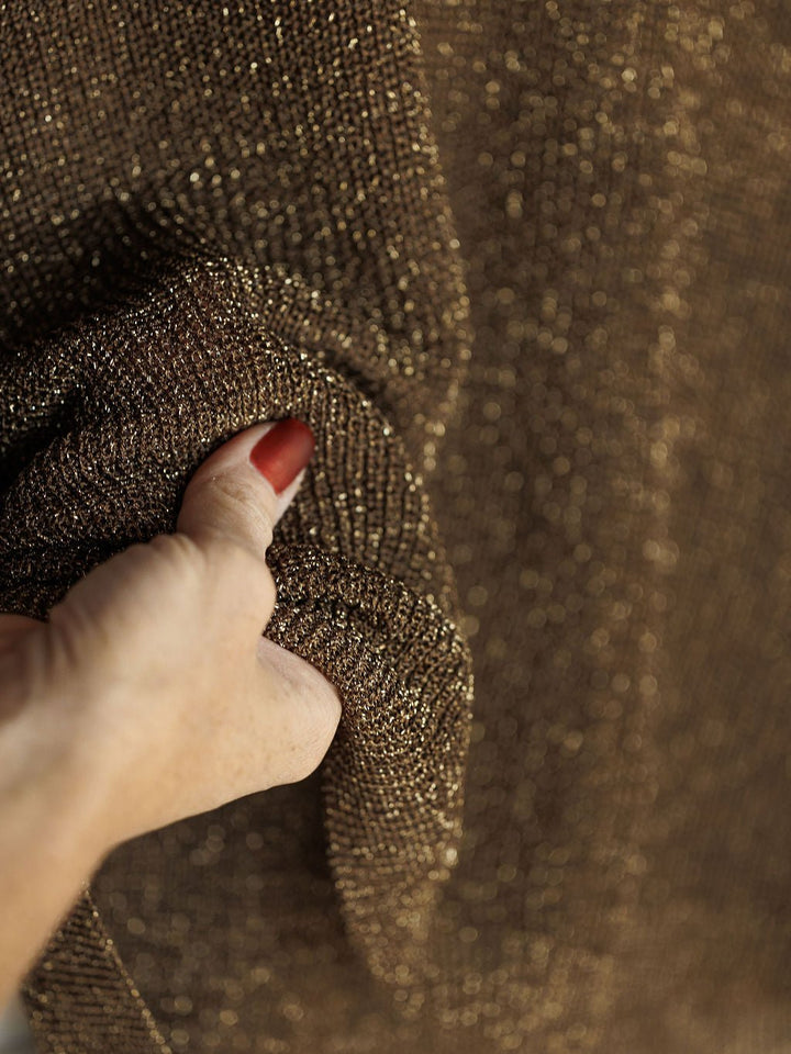 Crestone Metallic Knit Top