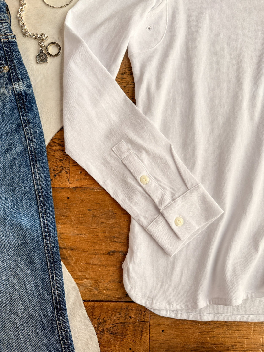 Creswell Kimes White Popover Top