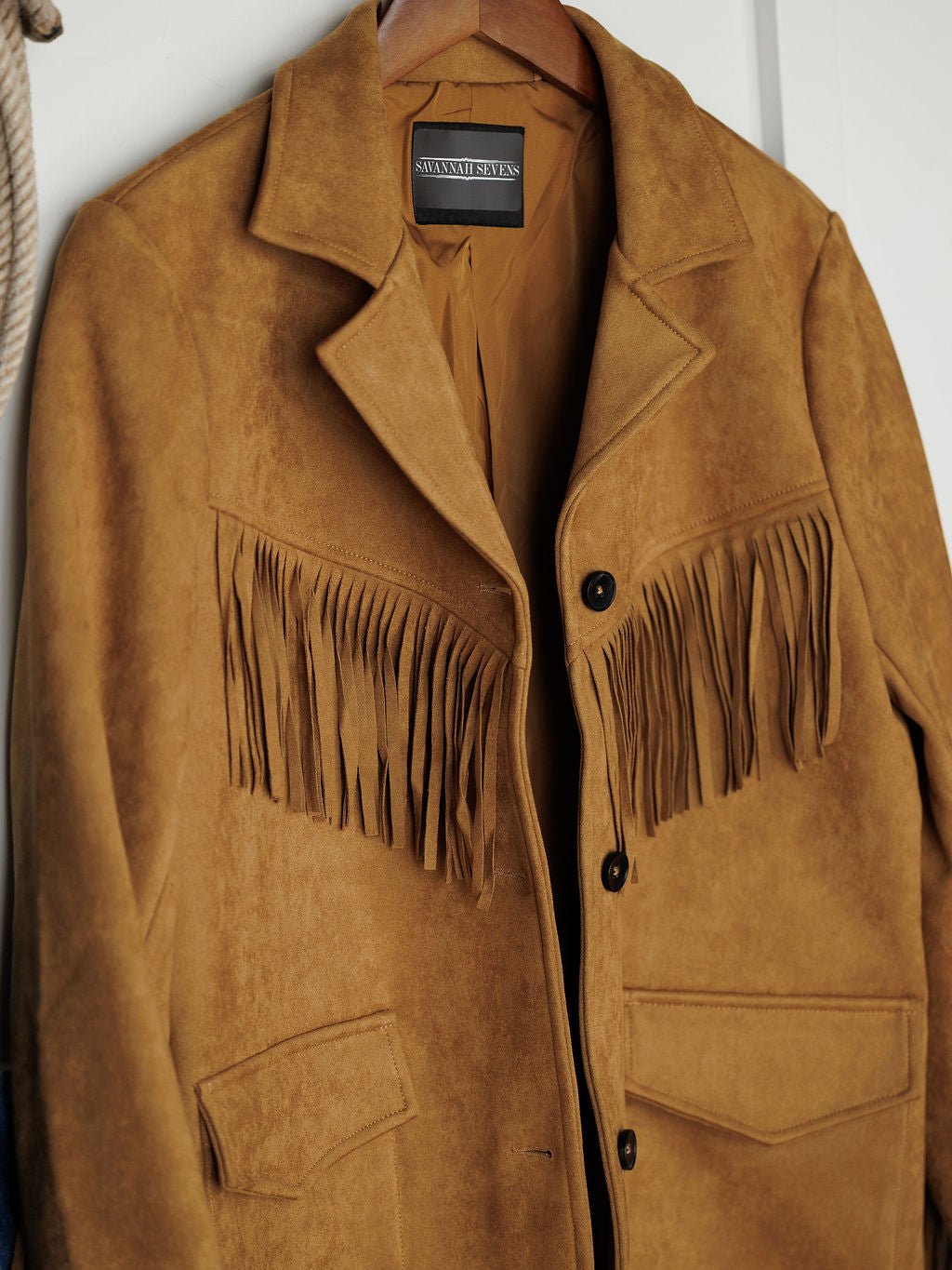 Dacono Fringe Button Up Jacket