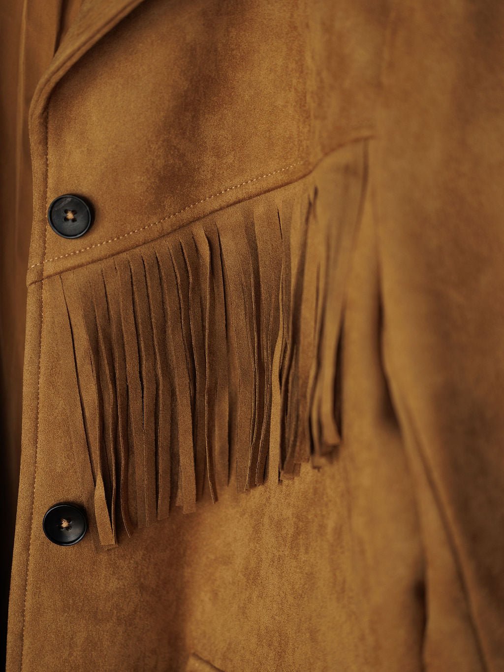 Dacono Fringe Button Up Jacket