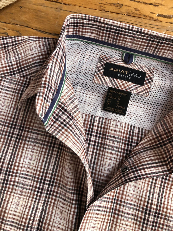 Dalhart Ariat Men's Plaid Pearl Snap