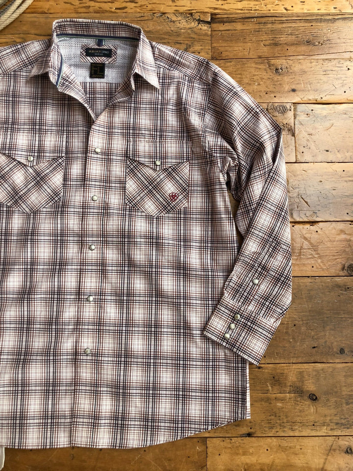 Dalhart Ariat Men's Plaid Pearl Snap