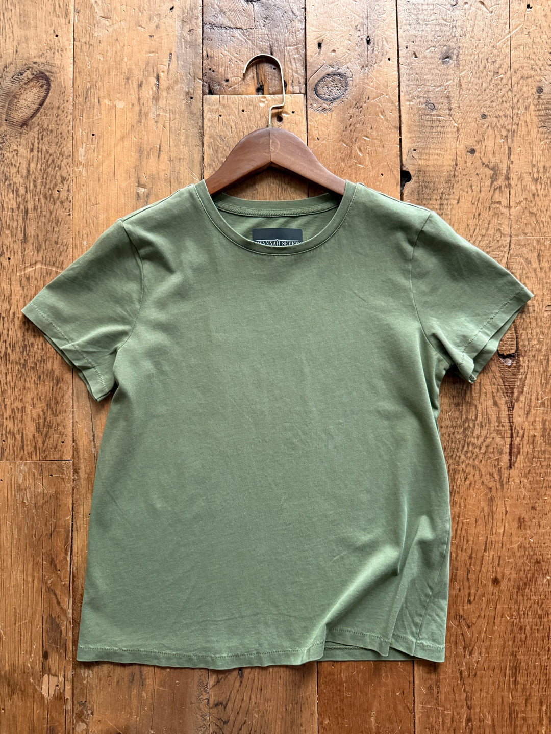 Denning Moss Green Basic Tee