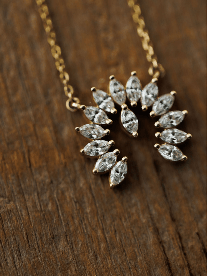 Diamond Gold Naja Necklace