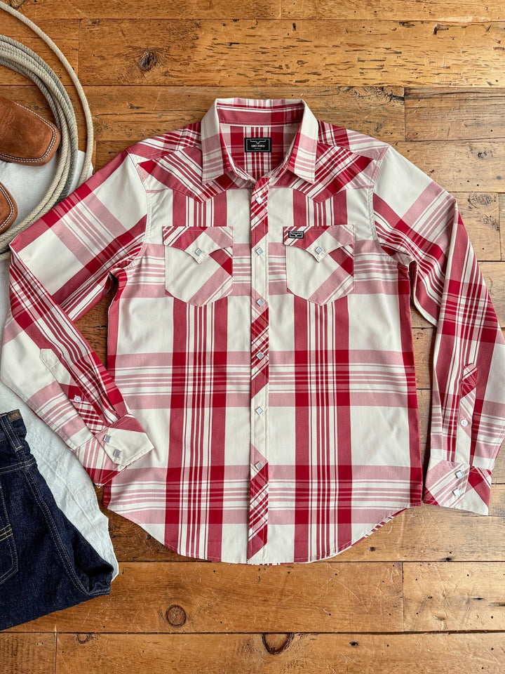 Dickinson Kimes Plaid Pearl Snap