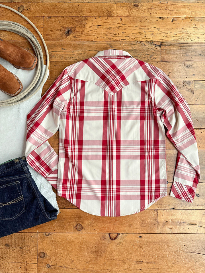 Dickinson Kimes Plaid Pearl Snap