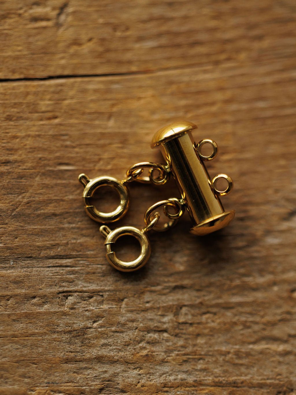 Double Layering Gold Clasp