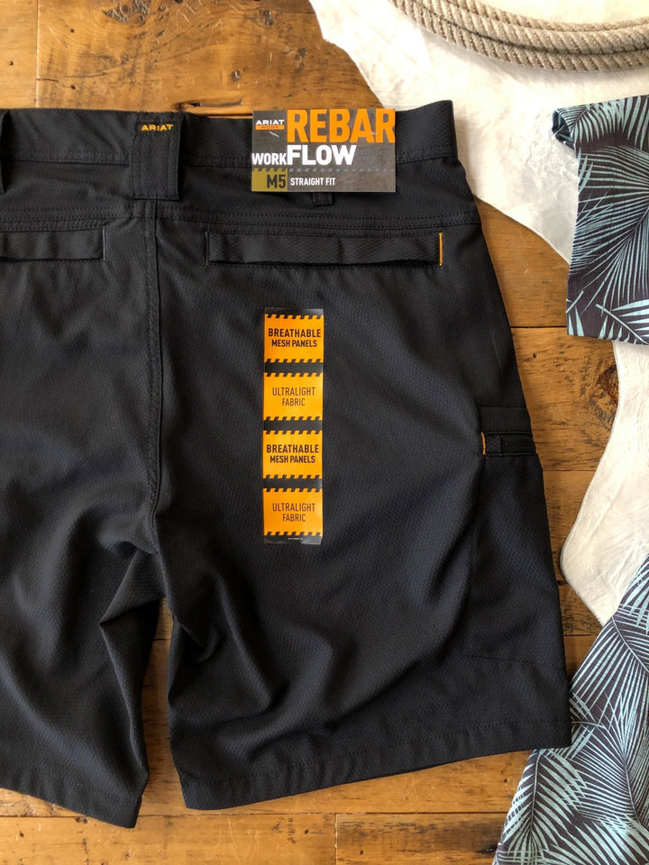 Dover Ariat Men's Black Shorts
