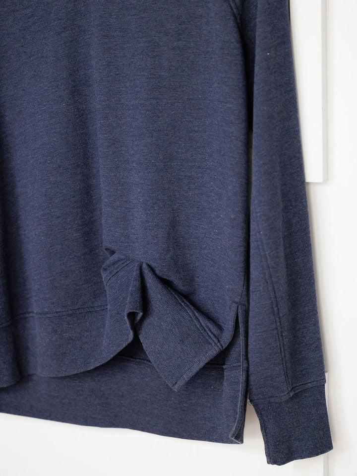 Dyer Navy Long Sleeve Top
