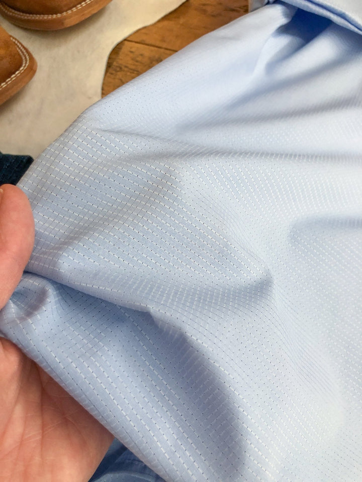 Edgerton Ariat Mens Light Blue Button Up