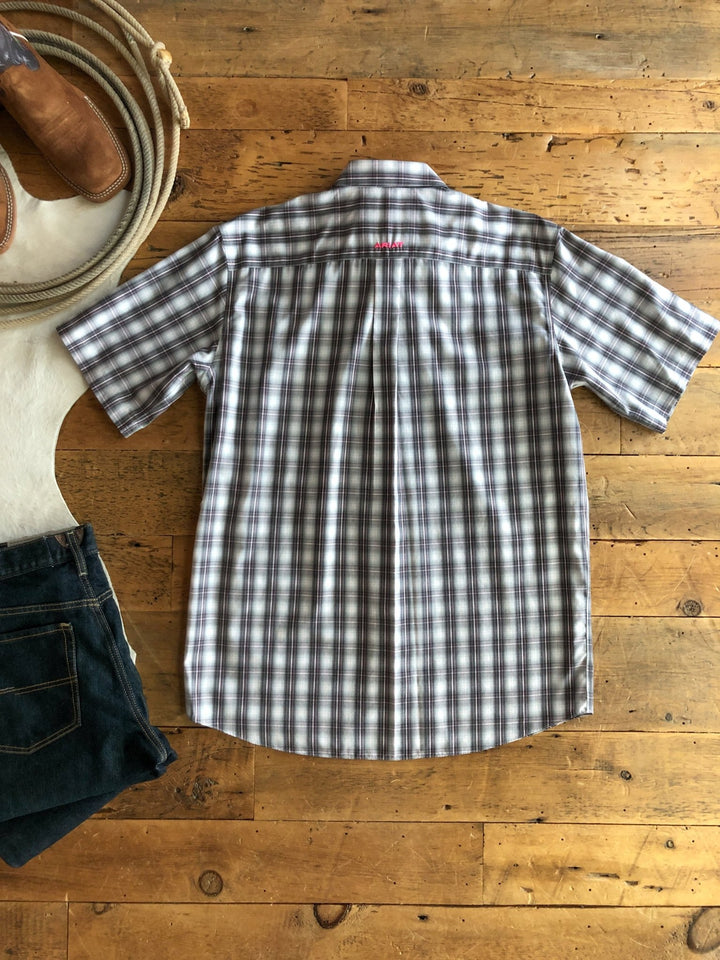 Edmond Ariat Men's Plaid Button Up