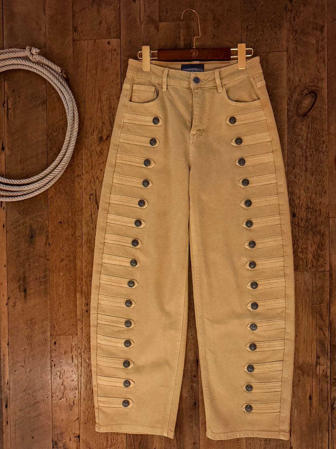 Elida Wheat Barrel Pants