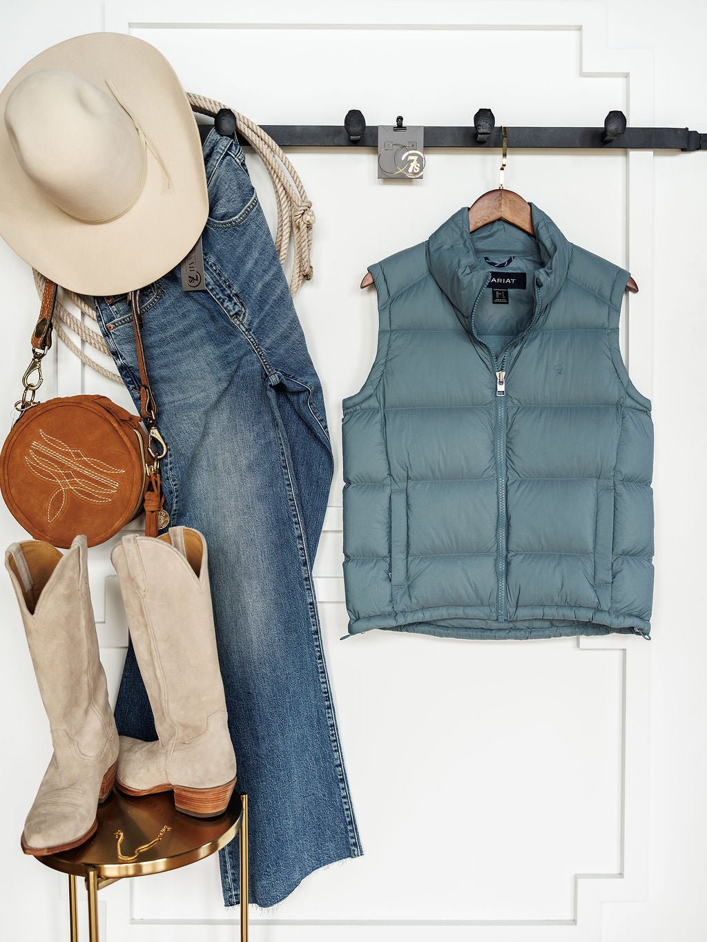 Eureka Ariat Puffer Vest