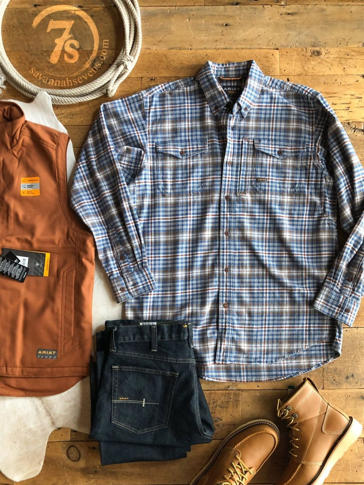 Fosston Ariat Men's Flannel Button Up