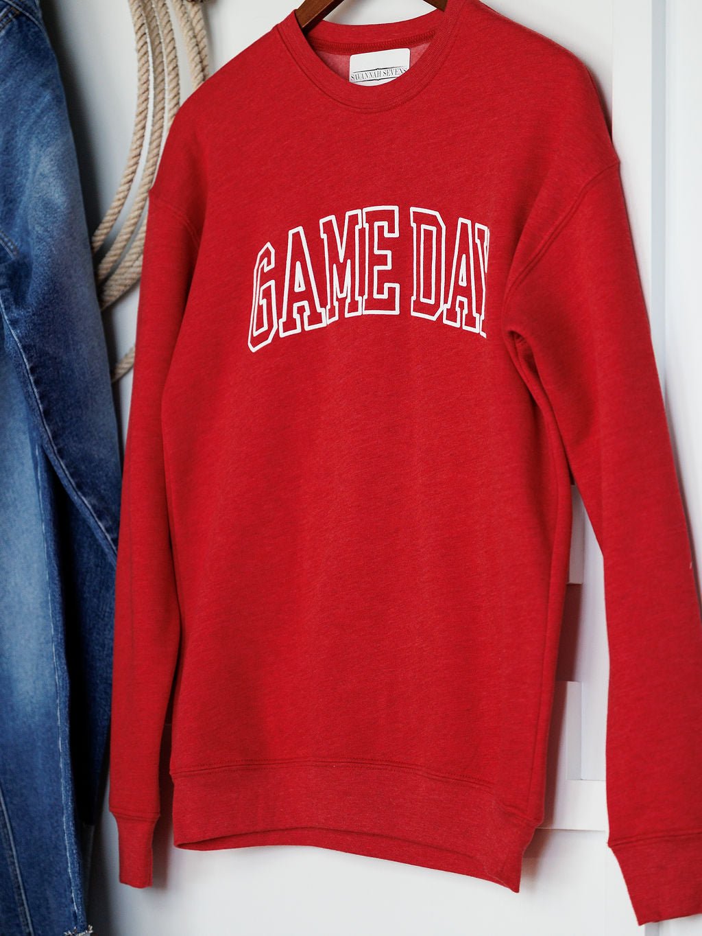 Game Day Red Pullover