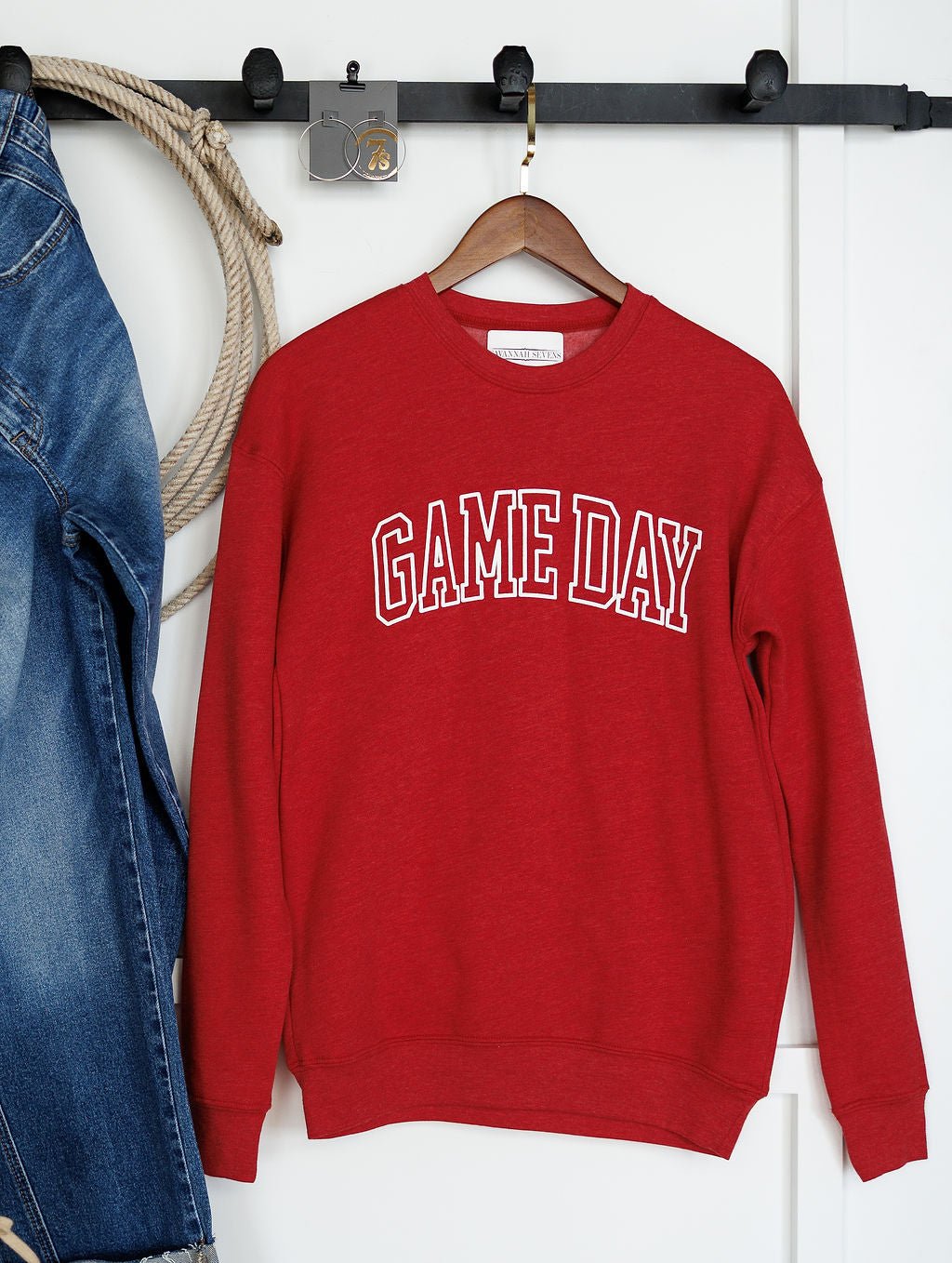 Game Day Red Pullover