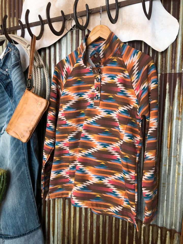 Ganado Ariat Southwest Fleece Pullover