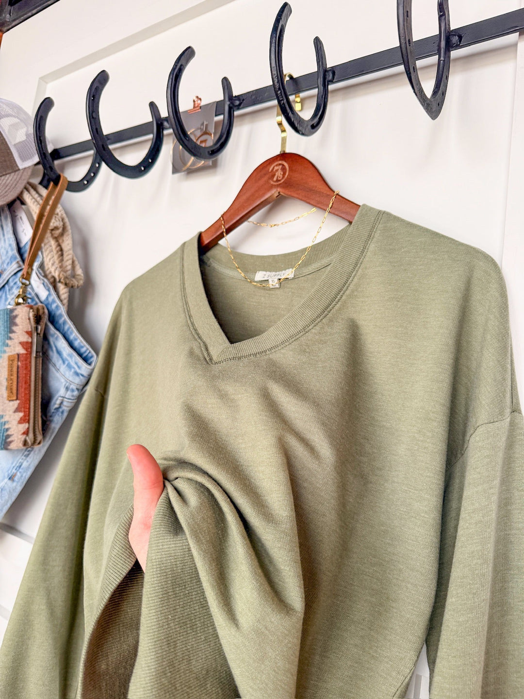 Hawthorne Sage Top