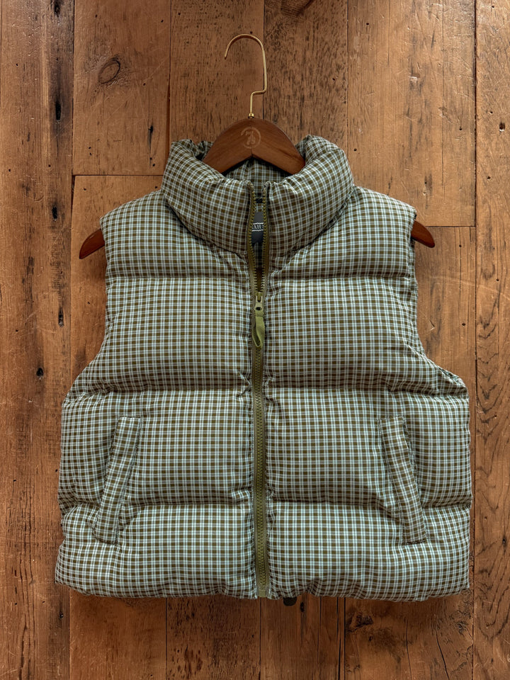 Healy Plaid Puffer Vest