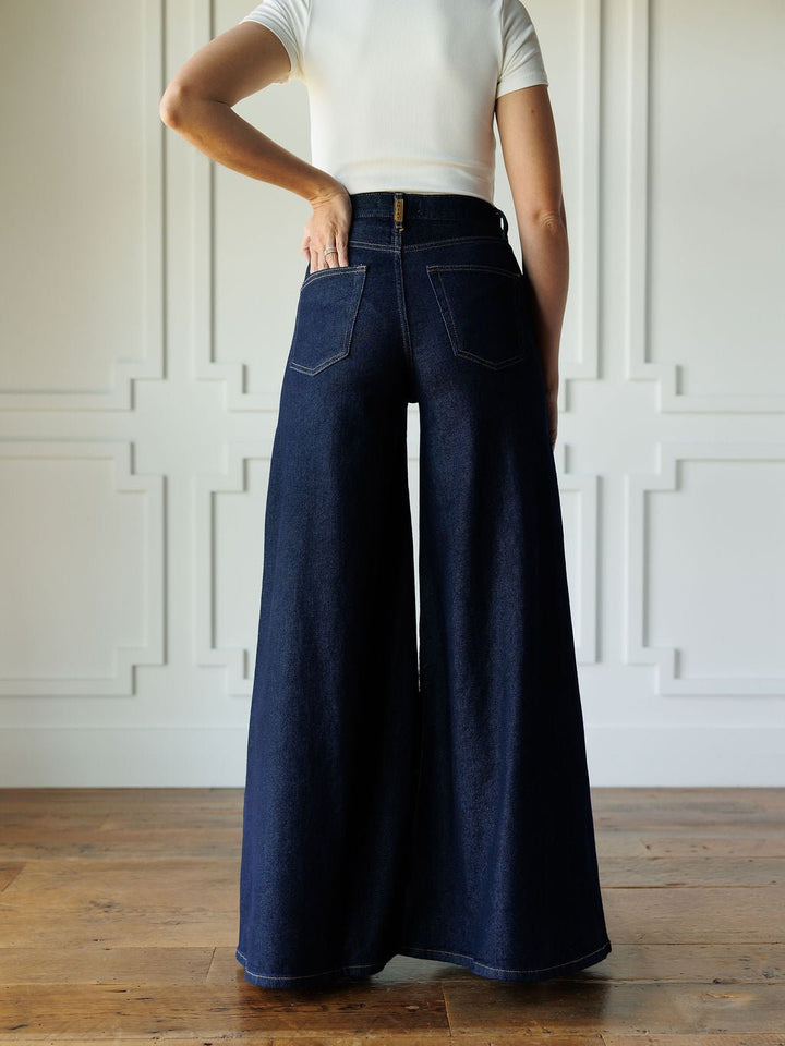 Hendrix High Rise Wide Leg Jean