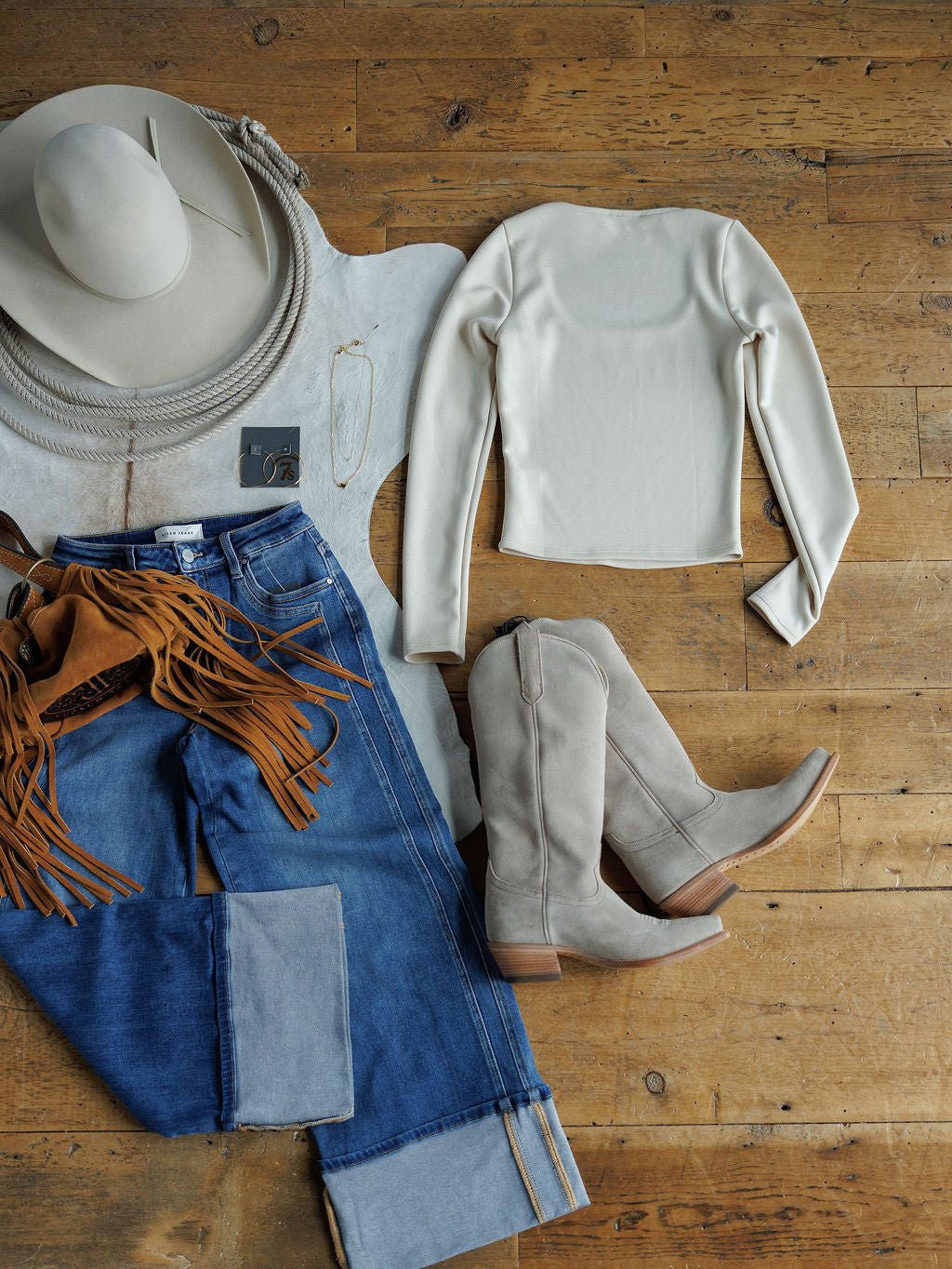 Henryetta Modal Cropped Top