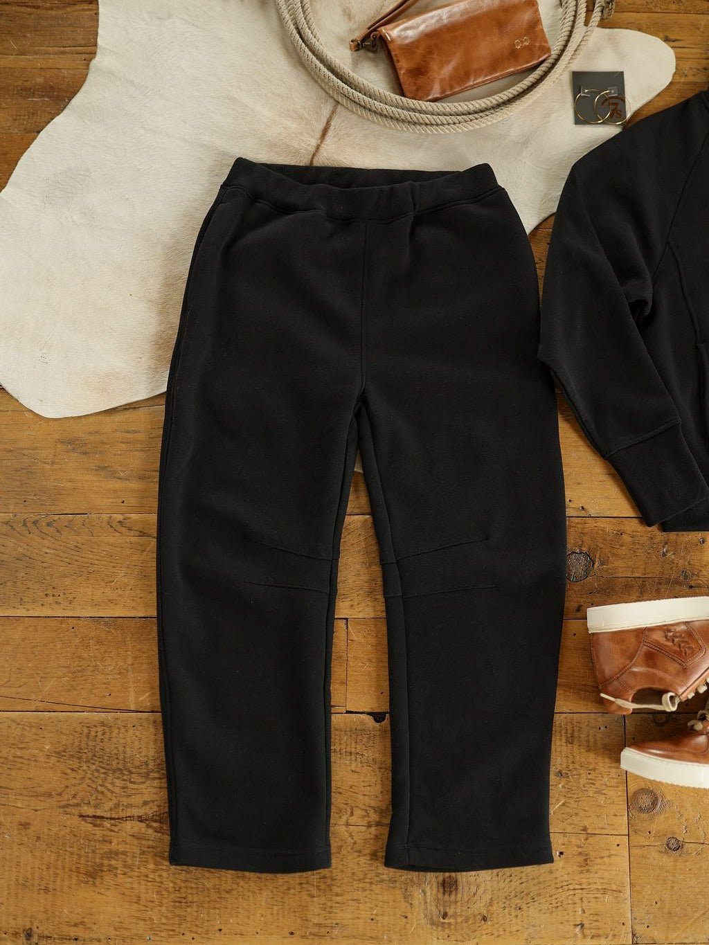 Hugo Black Fleece Lined Set