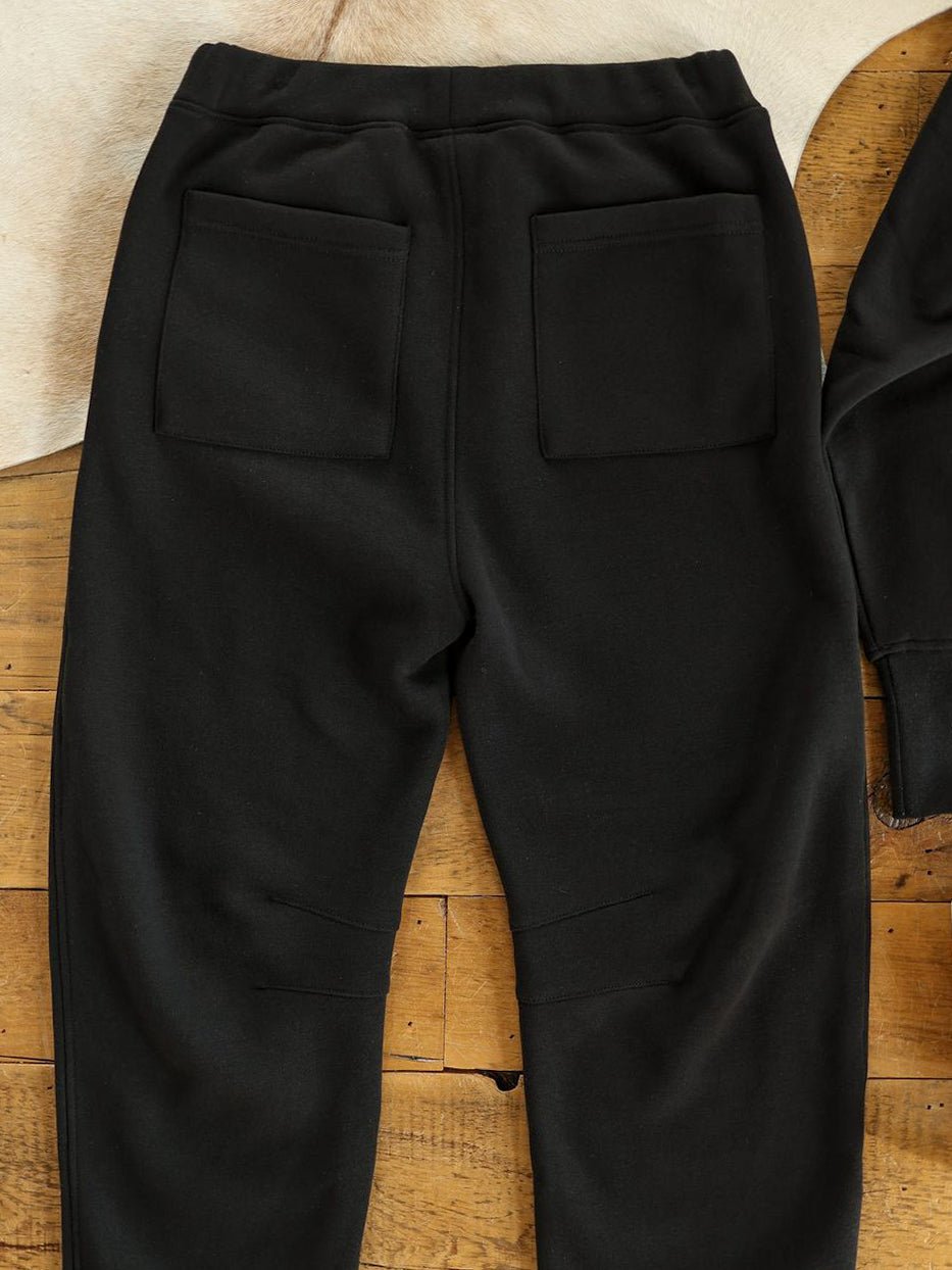 Hugo Black Fleece Lined Set