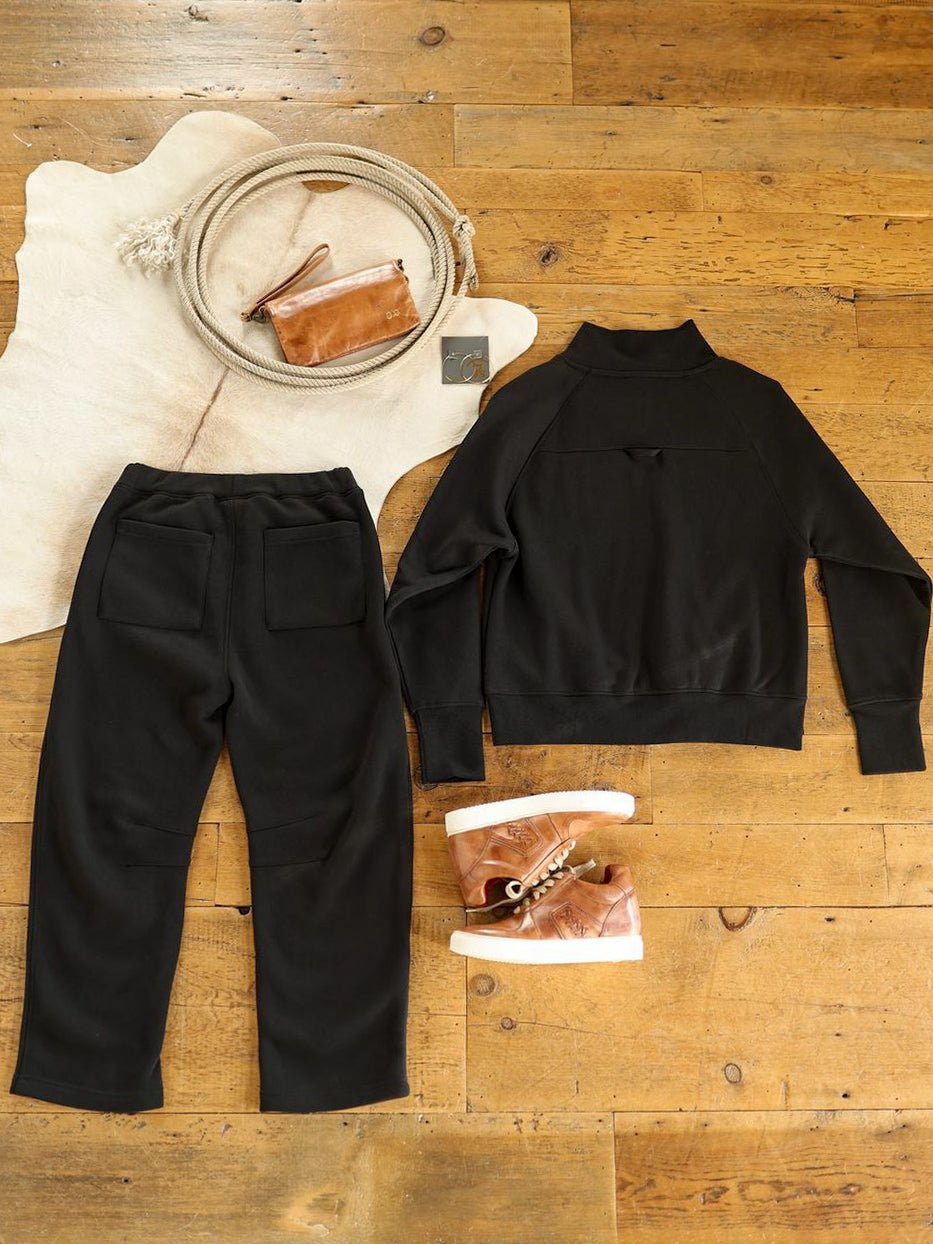Hugo Black Fleece Lined Set