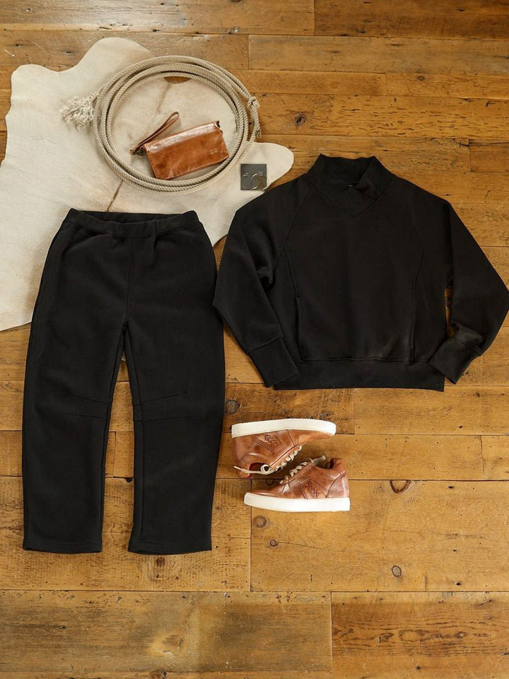 Hugo Black Fleece Lined Set