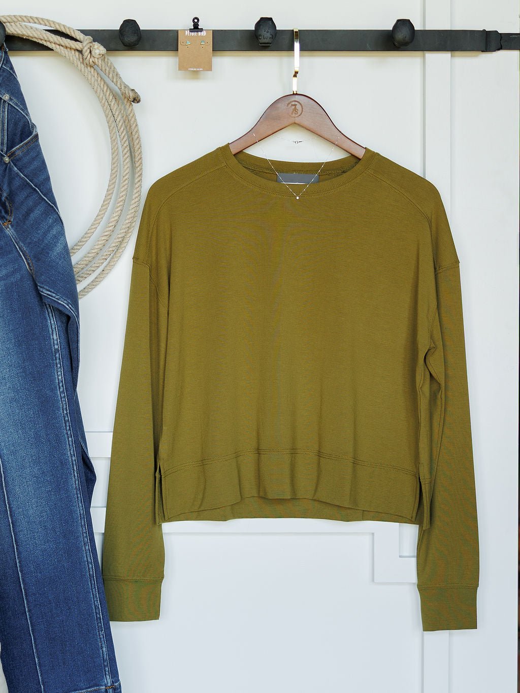 Ingram Chartreuse Modal Top