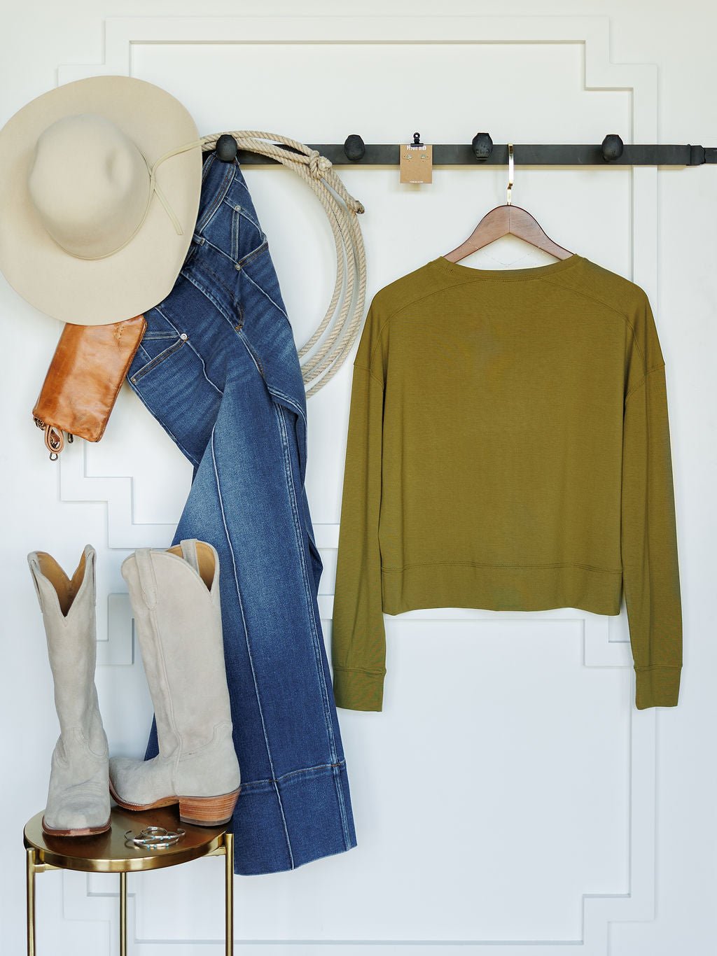 Ingram Chartreuse Modal Top