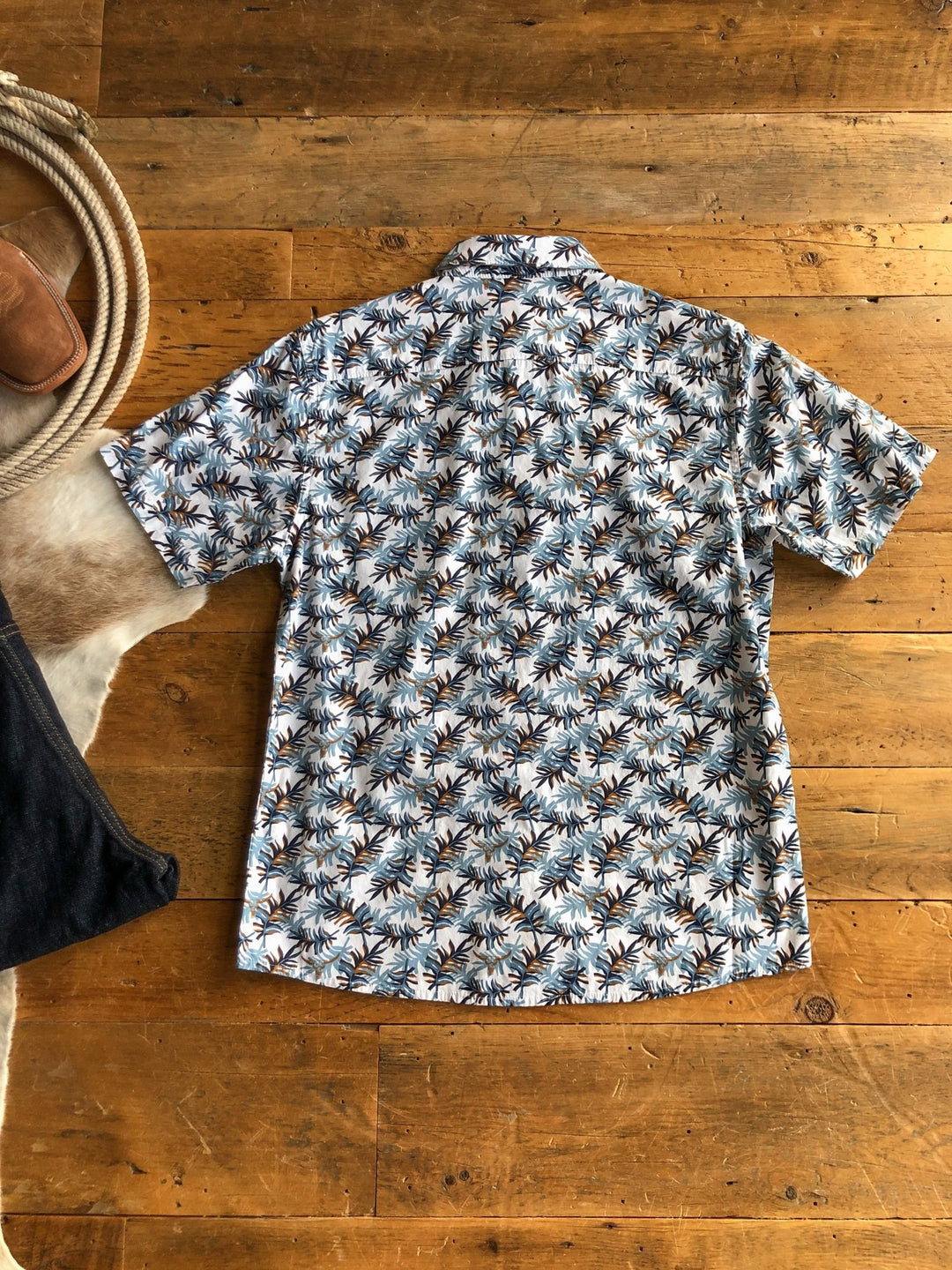 Jacksonville Ariat Men's Tropical Button Up