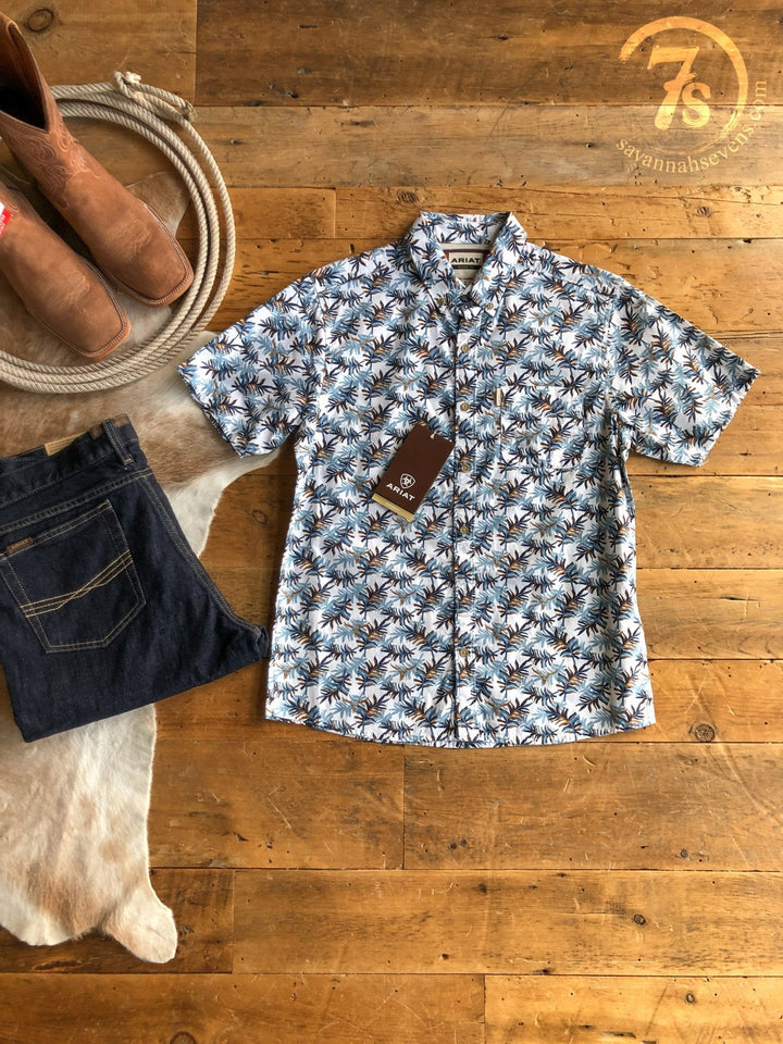 Jacksonville Ariat Men's Tropical Button Up