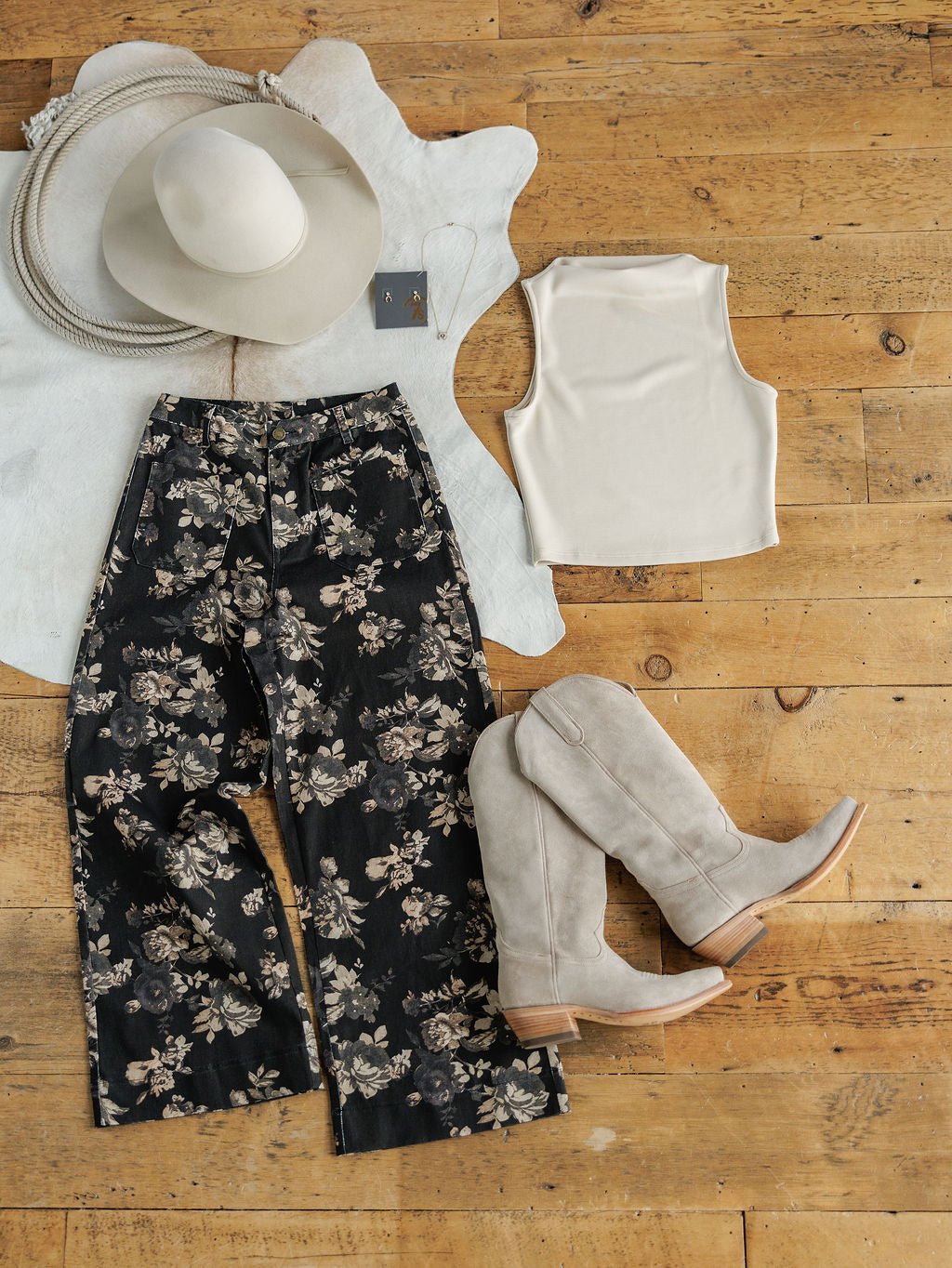 Joplin Cowl Neck Cropped Top