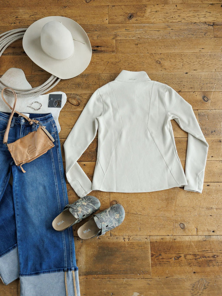 Kenmare Ariat Ribbed Quarter Zip