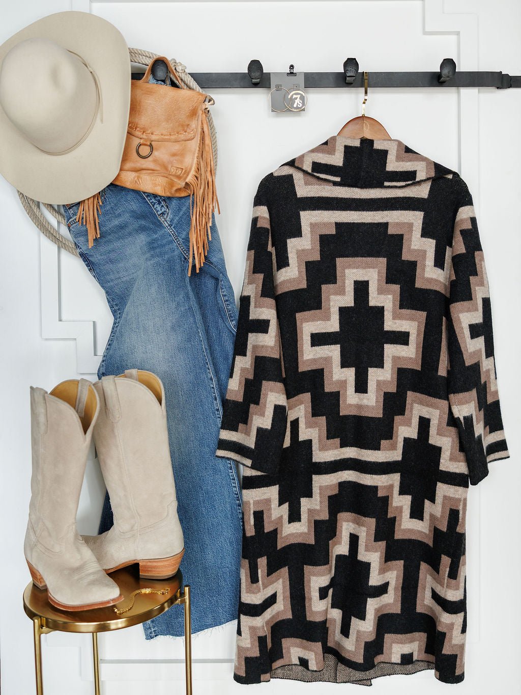 Kennesaw Southwest Longline Cardigan