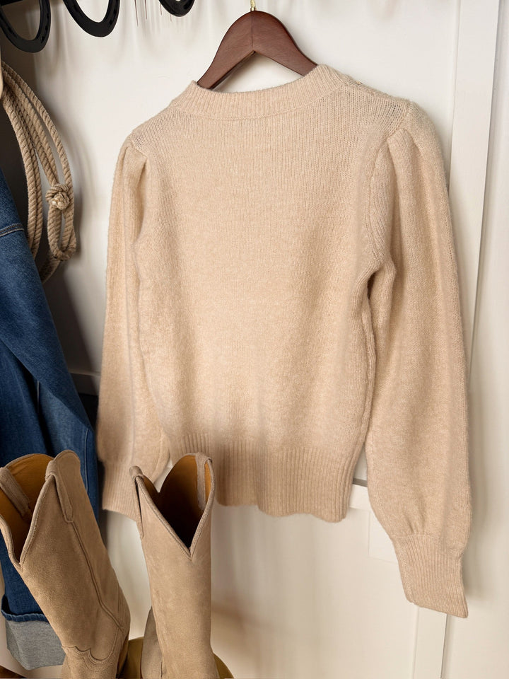 Kennewick Knit Sequin Top