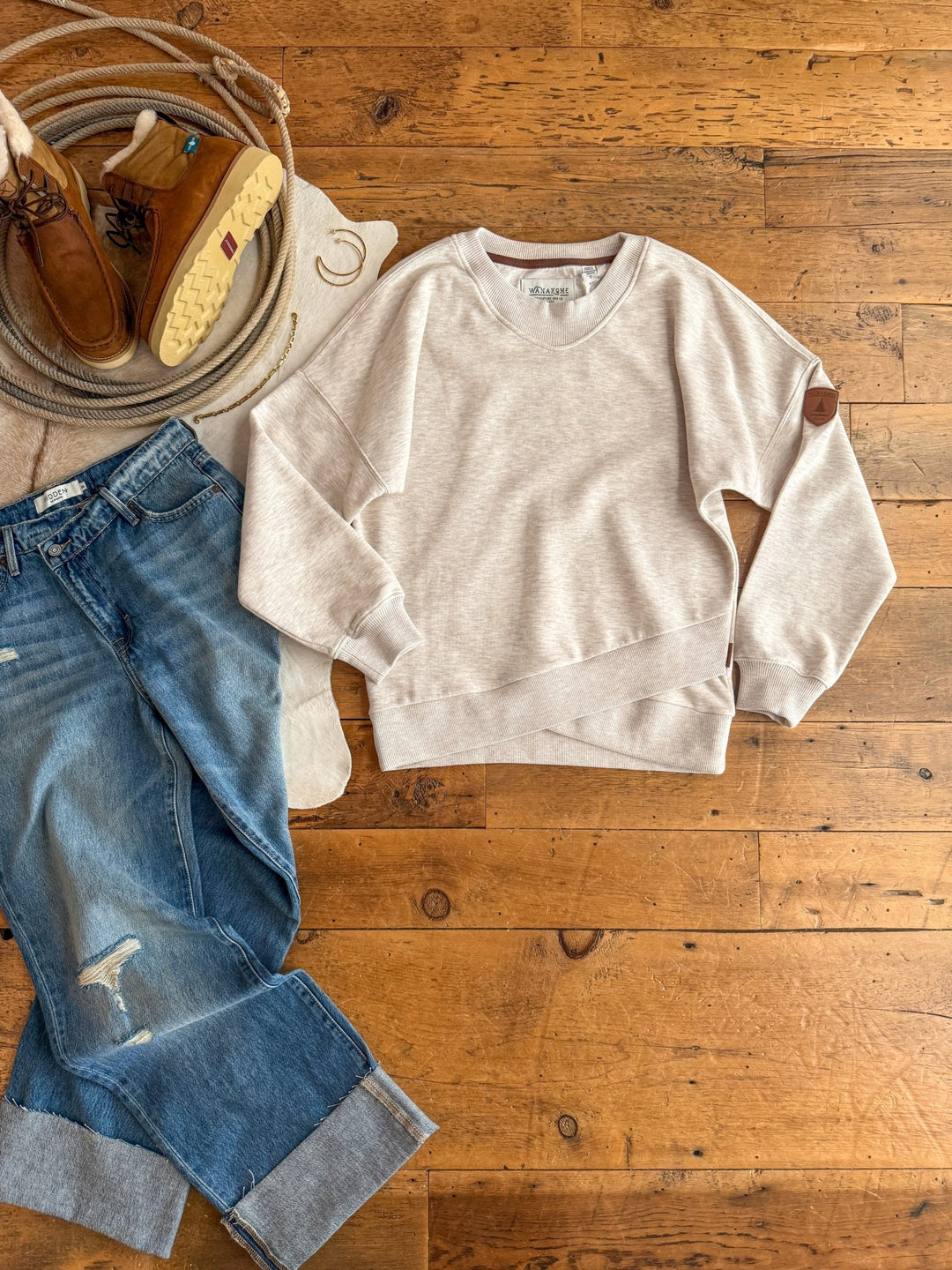Kiowa Oatmeal Pullover