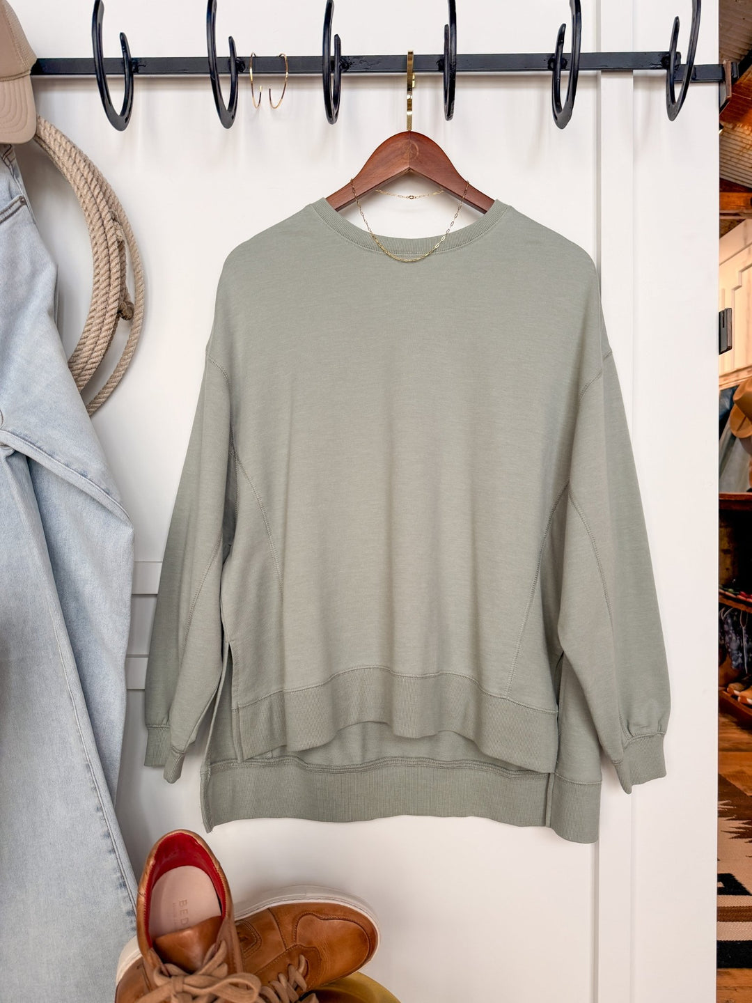 Kirwin Sage Top
