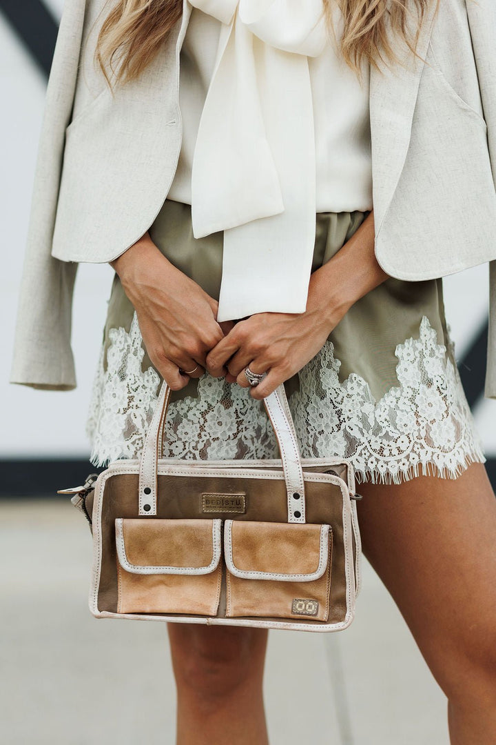 Laynee Sage Satin Shorts